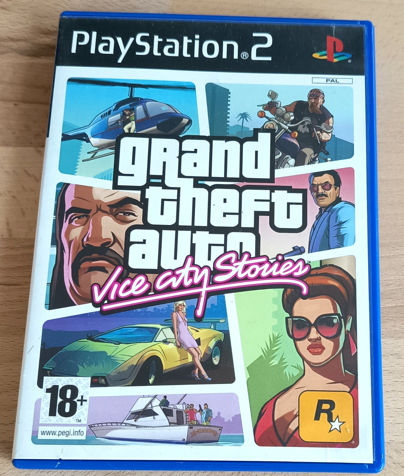 Playstation PS2 GTA Vice City Stories [PAL-Fr] Boîte Notice Console Slim *JRF