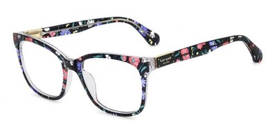 Kate Spade Brille KS CAROLAN 2/G MULTICOLOR GOLD 52/18/140 Damen
