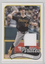 2024 Topps Update 1989 Topps Baseball Relics Paul Skenes #89RU-PS Rookie RC