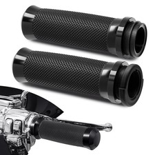 1inch Handlebar Grips, Electronic Throttle Control Hand Grips Fit for Harley ...