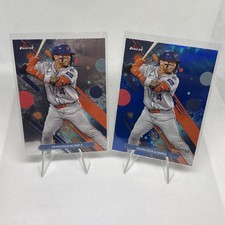 2025 TOPPS FINEST FRANCISCO ALVAREZ COMMON BLUE REFRACTOR /200 & 3 Base Common