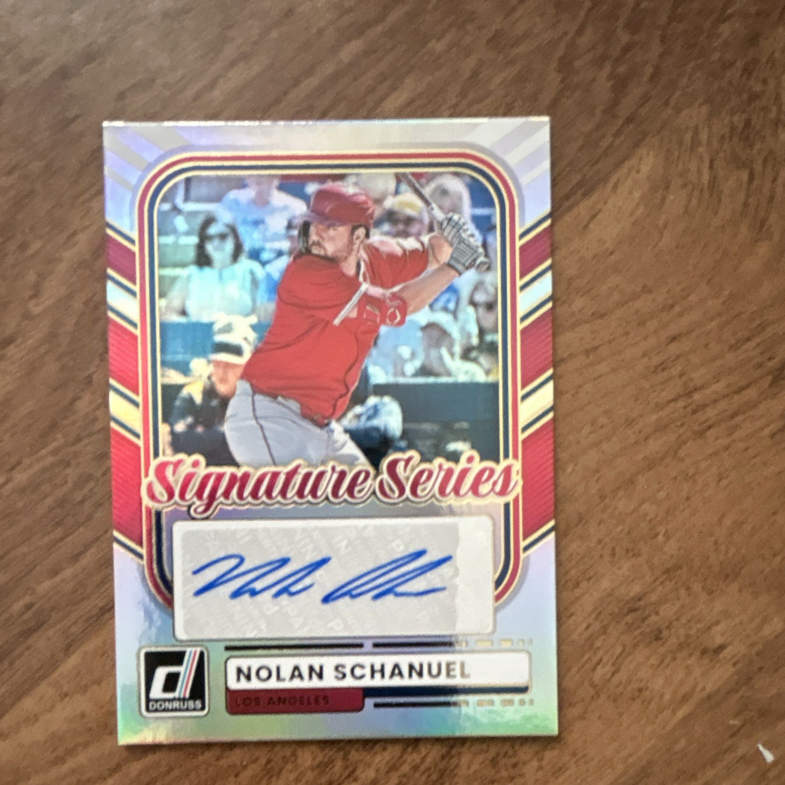 2026Panini Donruss Baseball Nolan Schanuel Signature Series Auto SS-NS Card