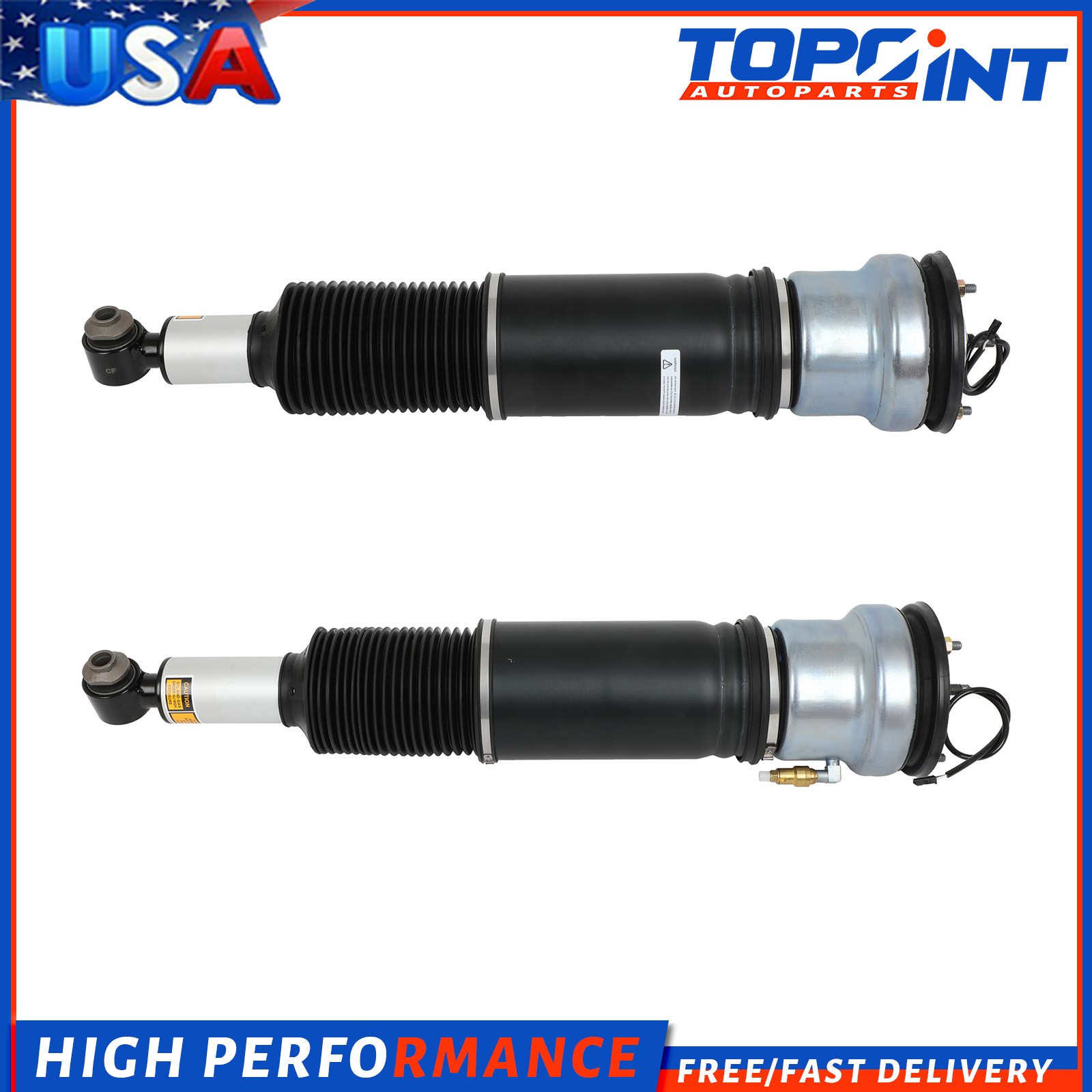For Rolls Royce Phantom RR1 RR1N 04-16 Rear 2x Air Suspension Air Struts Shocks