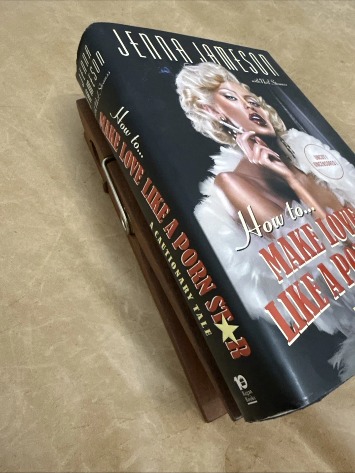 SIGNED JENNA JAMESON AUTOGRAPHED HOW TO MAKE LOVE LIKE P0RN STAR CAUTIONARY TALE Foto 3 de 4