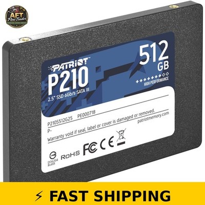 Patriot Memory P210 512GB SSD - 2.5'' SATA III Internal Drive