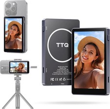 Vlog Selfie Monitor Screen, Magnetic Phone Vlog Selfie Monitor Screen 4K...