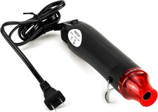 300W Heat Gun 110V Mini Hot Air Shrink Tools with Stand for Crafts Embossing DIY