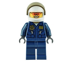 LEGO CITY Swamp Police Helicopter (30311) Officer Pilot Polybag New Retired Cop