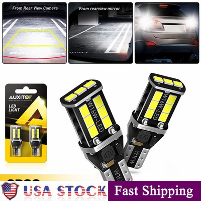 #ad LED Reverse Back Up Light Bulb T15 921 for GMC Sierra 1500 2016 2021 White 6000K $8.54