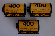 Kodak 400 Color Film 35mm 24 exposures - 3pack - Outdated
