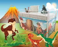 Tent for Midsleeper Cabin Bed, Mid sleeper Danny the Dinosaur