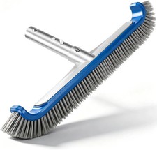 Pool Brush Head, Heavy Duty Scrub Brush with Upgraded Premium Nylon Bristles and