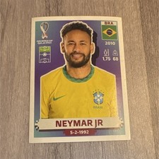 Neymar Jr FIFA World Cup Qatar 2022 Brazil Soccer Trading Card #BRA 17