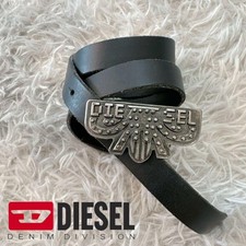 Diesel Women Vintage Processing Buckle Belt T...