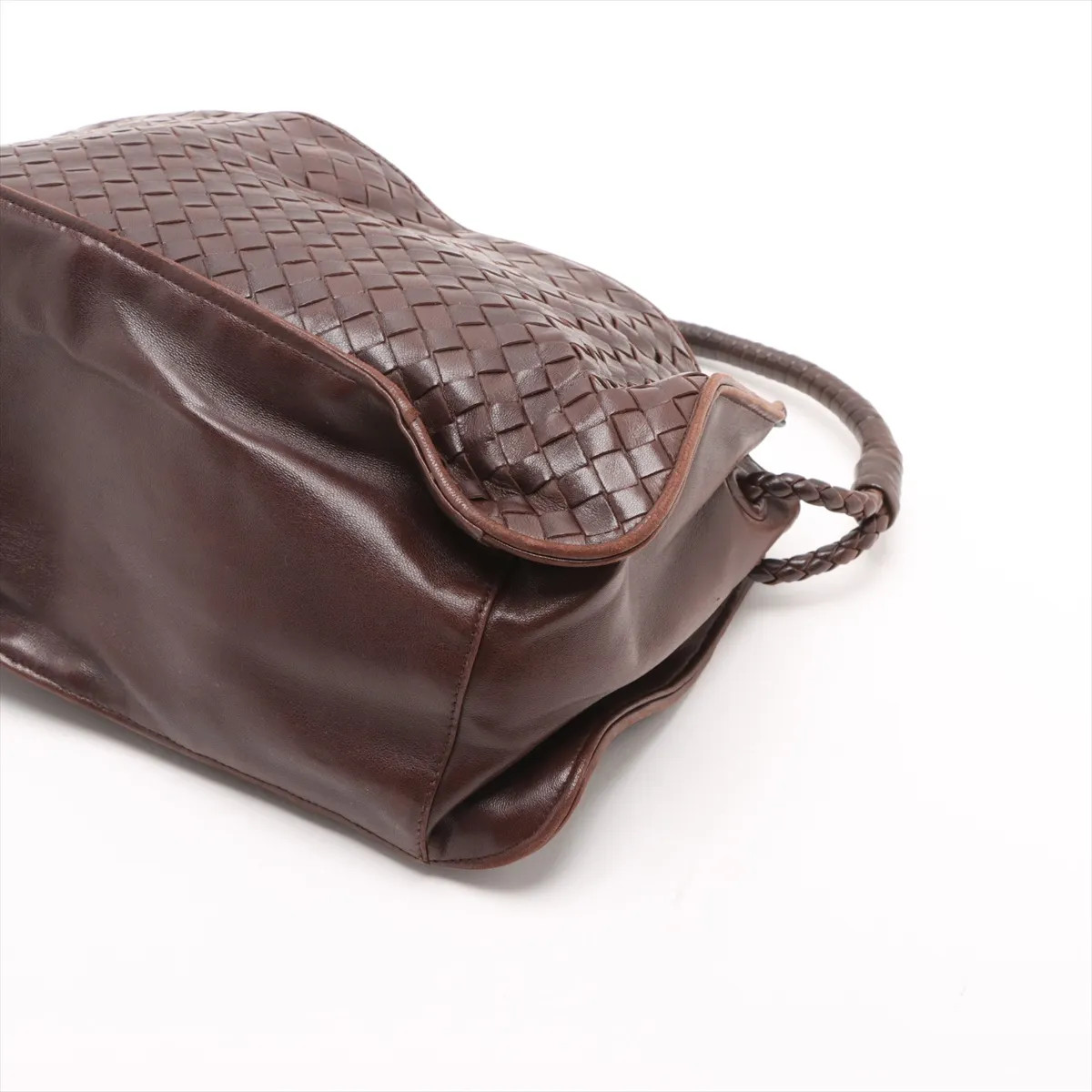 Bottega Veneta Intrecciato Leather Shoulder bag Brown thumbnail 3