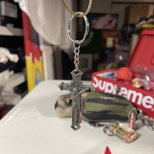 Supreme Crucifix Folding Knife Keychain 2011 - Vintage Supreme Knife Key Chain