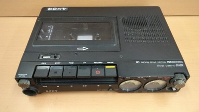 Sony TC-D5M Stereo Cassette Recorder Portable Tape Deck Professional Audio AS IS