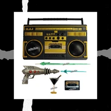 Mezco One:12 Agent Gomez 1975 – BOOM BOX, CASSETTE, P.E.A. SHOOTER, FX & MARTINI