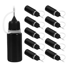 15 botellas exprimidoras pequeñas aplicadores de plástico de 30 ml para aceite adhesivo