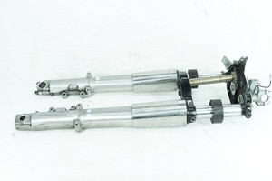 01 Harley Touring Electra Classic Front Triple Tree Set LH RH Fork Legs Sliders