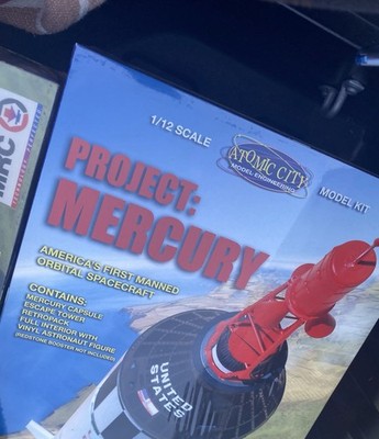 MRC ATOMIC CITY 1/12th scale PROJECT: MERCURY SPACE CAPSULE Model