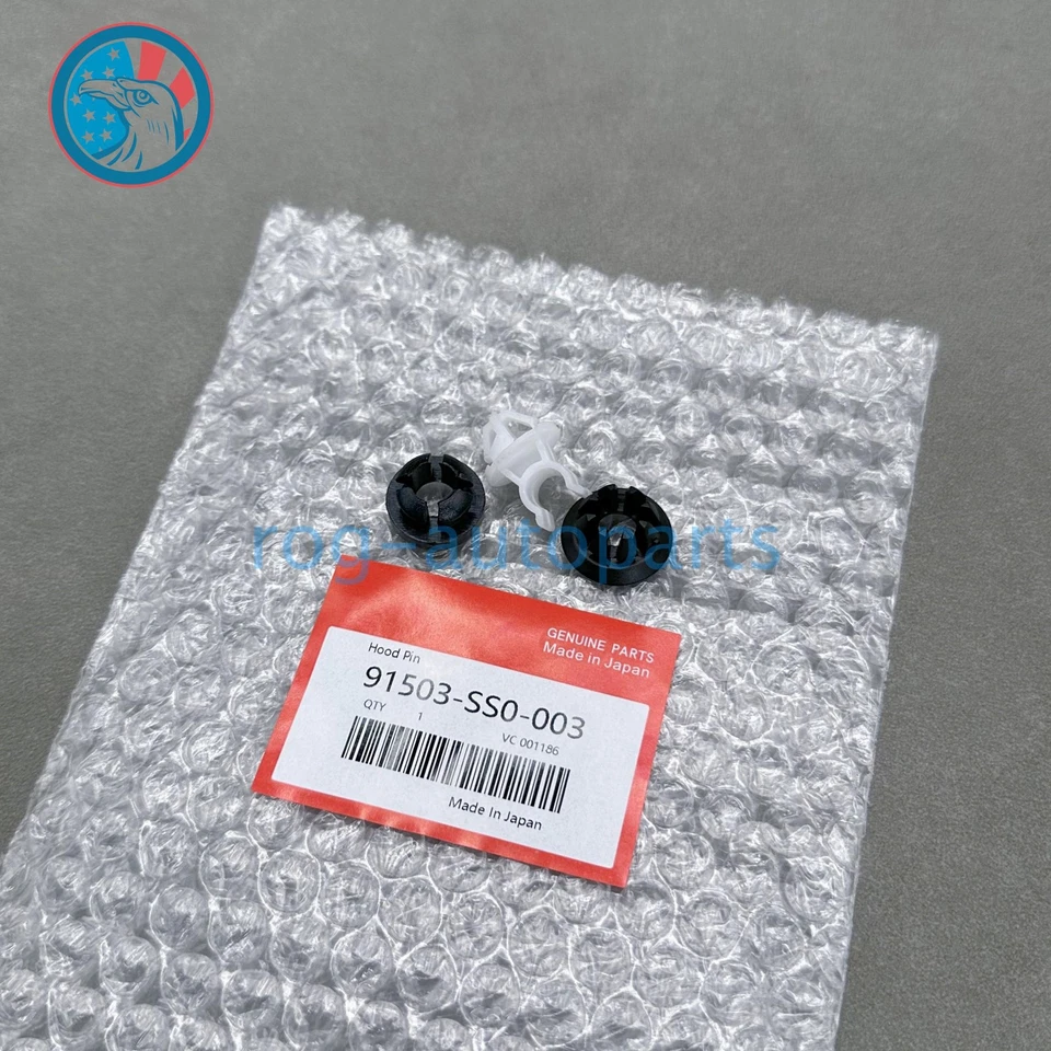 OEM! 3pcs Car Hood Support Prop Rod Holder Clip For Honda Accord Odyssey Prelude - Imagem 2 de 4