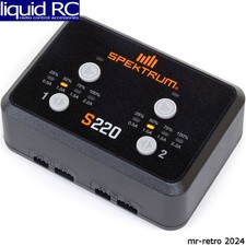 Spektrum XC0220 S220 Ac 2x20w Balance Charger
