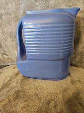 Westinghouse By Hall China Co Blue Refrigerator Pitcher 8" x7"