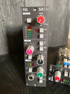 SSL SiX CH 500 Series Channel Strip with Mic Preamp, EQ, Single Knob Compressor