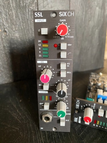 SSL SiX CH 500 Series Channel Strip with Mic Preamp, EQ, Single Knob Compressor