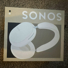 Sonos Ace White Wireless Bluetooth Over-Ear Headband Headphones, Double