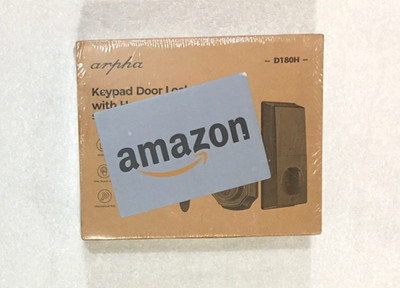 ARPHA Smart Keyless Entry Door Lock, W/2 Handle Set, Bluetooth Elec,Keypad&App.
