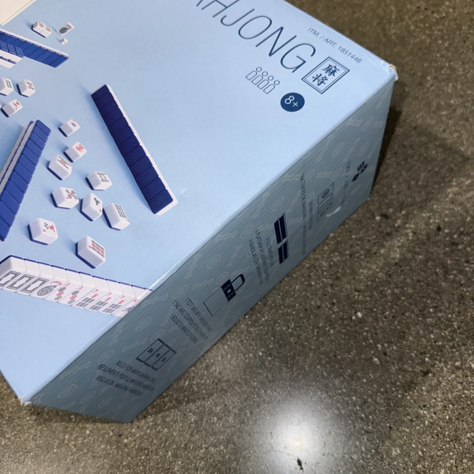 Winning Solutions American Mahjong Set 166 Azulejos Bolsa de Mano Bandejas de Dados Juego de Viaje Foto 2 de 4