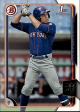 2015 Bowman Draft #45 Desmond Lindsay New York Mets