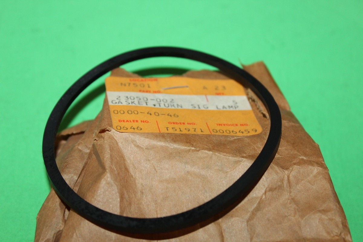 おはん NOS GENUINE Kawasaki Turn Signal Lamp Gasket H2 Z1 KZ1000P OEM
