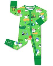 Bamboo Viscose Baby Footie Pajama, Zipper Sleeper Boys Girls