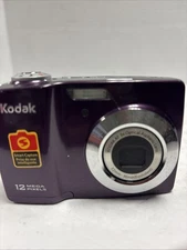 Kodak EasyShare C182 12.0MP 5x Digital Zoom Digital Camera Purple. Powers On