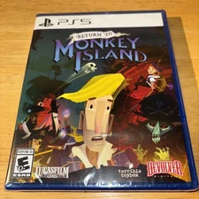 RETURN TO MONKEY ISLAND PS5 LIMITED RUN GAMES BRAND NEW PLAYSTATION FIVE RARE!