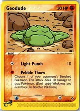 Pokemon Card - Geodude 55/97 Dragon Common Moderately Played on eBay