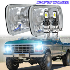 2026 5x7" 7x6" headlights Sealed Hi/Lo Beam FOR Ford F150 F250 F350 1978-1986