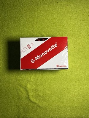 Sarstedt 2,7ml Monovette Steril Blutentnahme Labordiagnostik 50Stk.