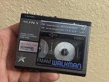 SONY Walkman WM-F65 Portable Cassette Player FOR PARTS Rough Condition