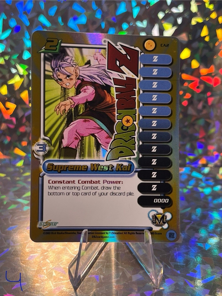 DBZ Dragon Ball Z FOIL Supreme Kai West CA2 CCG Limited Cosmic Anthology LP | eBay DBZ Dragon Ball Z FOIL Supreme Kai West CA2 CCG Limited Cosmic Anthology LP | eBay