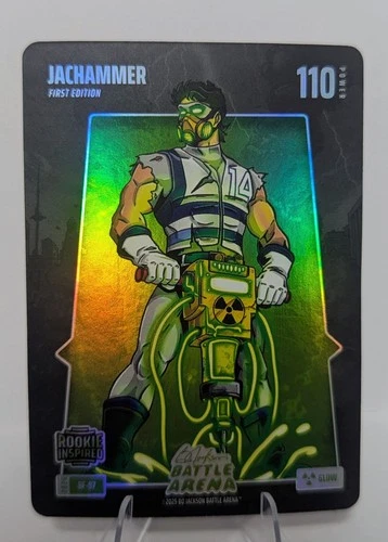 2026 Bo Jackson Battle Arena Jac Caglianone `Jachammer` Glow Foil SP Rare Cags
