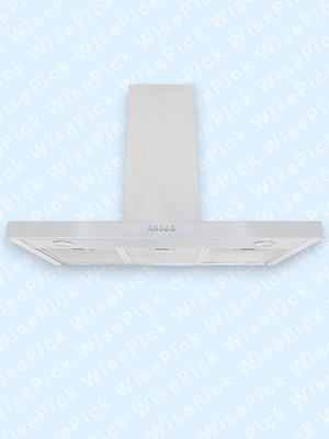 Exquisit Dunstabzugshaube FKH90-2.1 Inox | Kaminhaube | Energieeffizienzklasse C