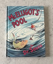 McElligot's Pool, Dr. Seuss, Random House Hardcover 1974  11x8 ~VG Condition~