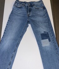 Levi  s 501 Original Jeans Women's Size 28 30 Button Fly High Rise Straight Leg