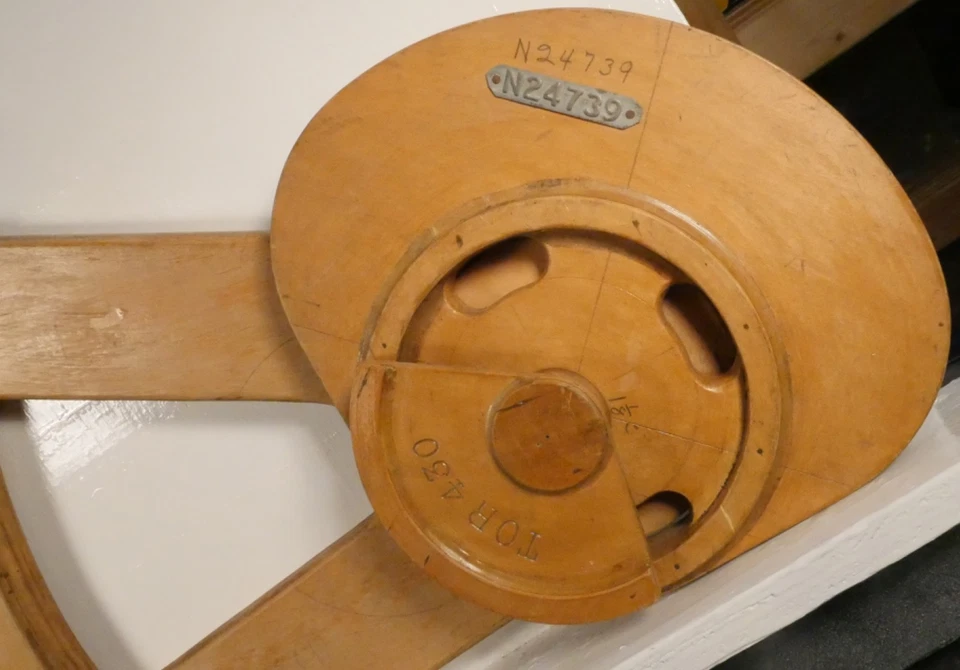 Antique Industrial Foundry Pattern Beautiful Multi-Part Design 24.25" x 15" x 3" - Image 2 of 4