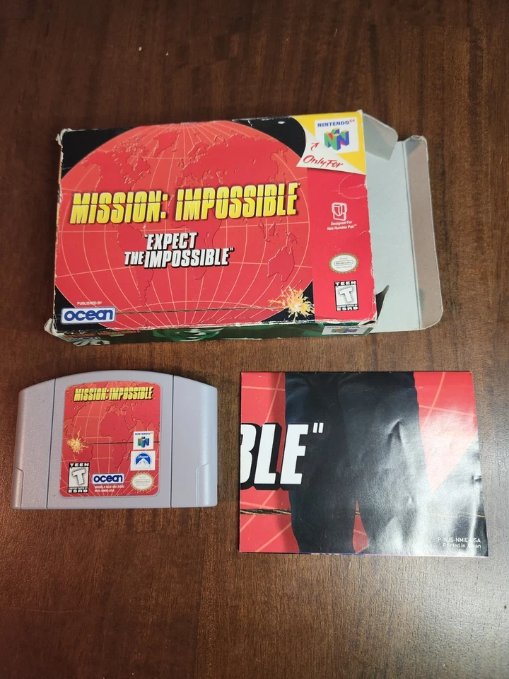 Nintendo 64 – Mission: Impossible (Ocean/Infogrames, 1998) – in Box with Poster - Image 2 of 3