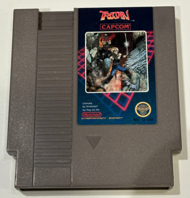 Trojan (Nintendo Entertainment System NES, 1987) 5 SCREW- TESTED & WORKS